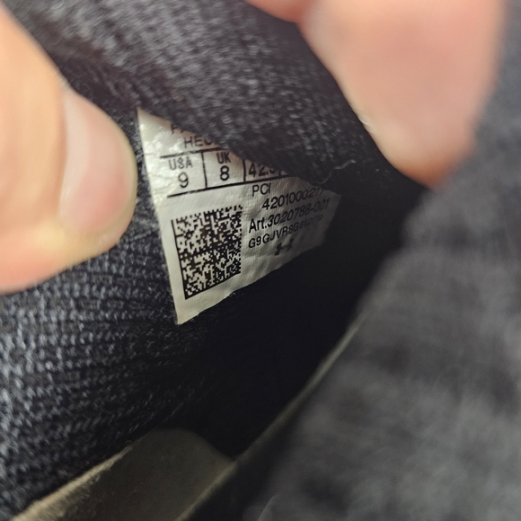 Under Armour Project Rock 1 Black Delta Dwanye Johnson 3020788-001 Size 9 - Picture 8 of 8